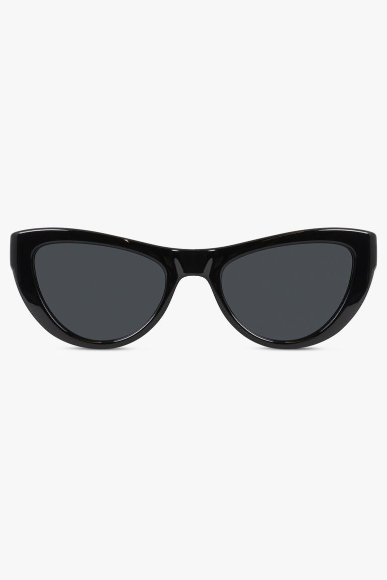 SAINT LAURENT ACCESSORIES BLACK / BLACK/BLACK Sl 676 Cat Eye Nylon Sunglasses | Black/Black