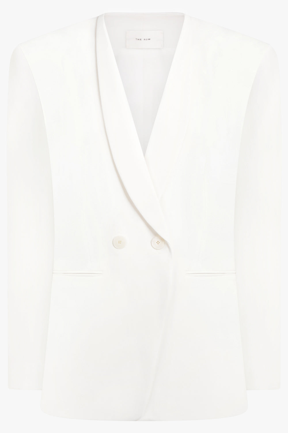 THE ROW RTW Alda Single Breasted Jacket | White