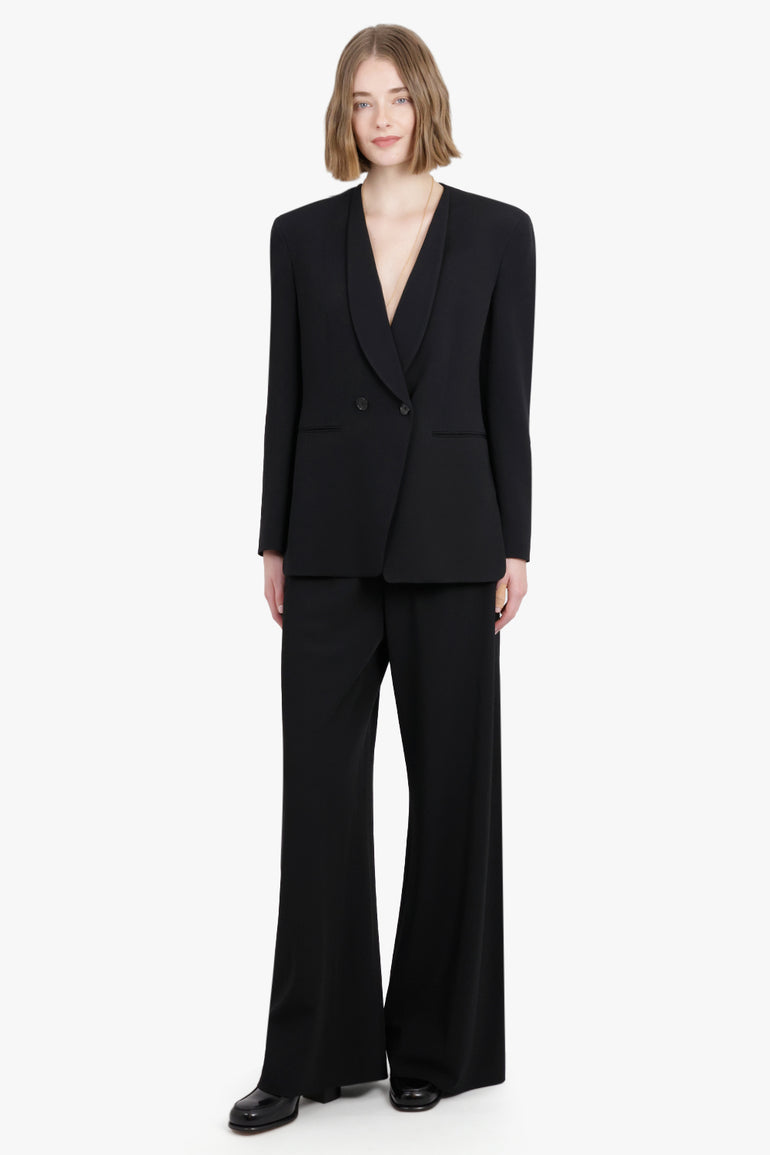 THE ROW RTW Alda Single Breasted Jacket | Black