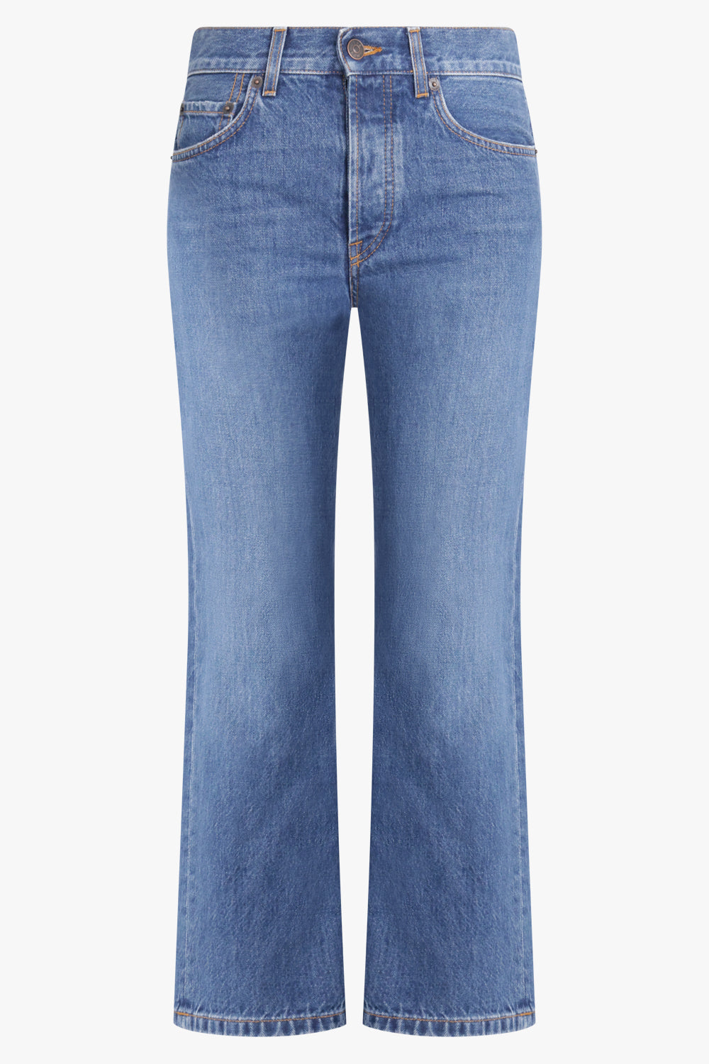 THE ROW RTW Lesley Washed Denim Jeans | Blue