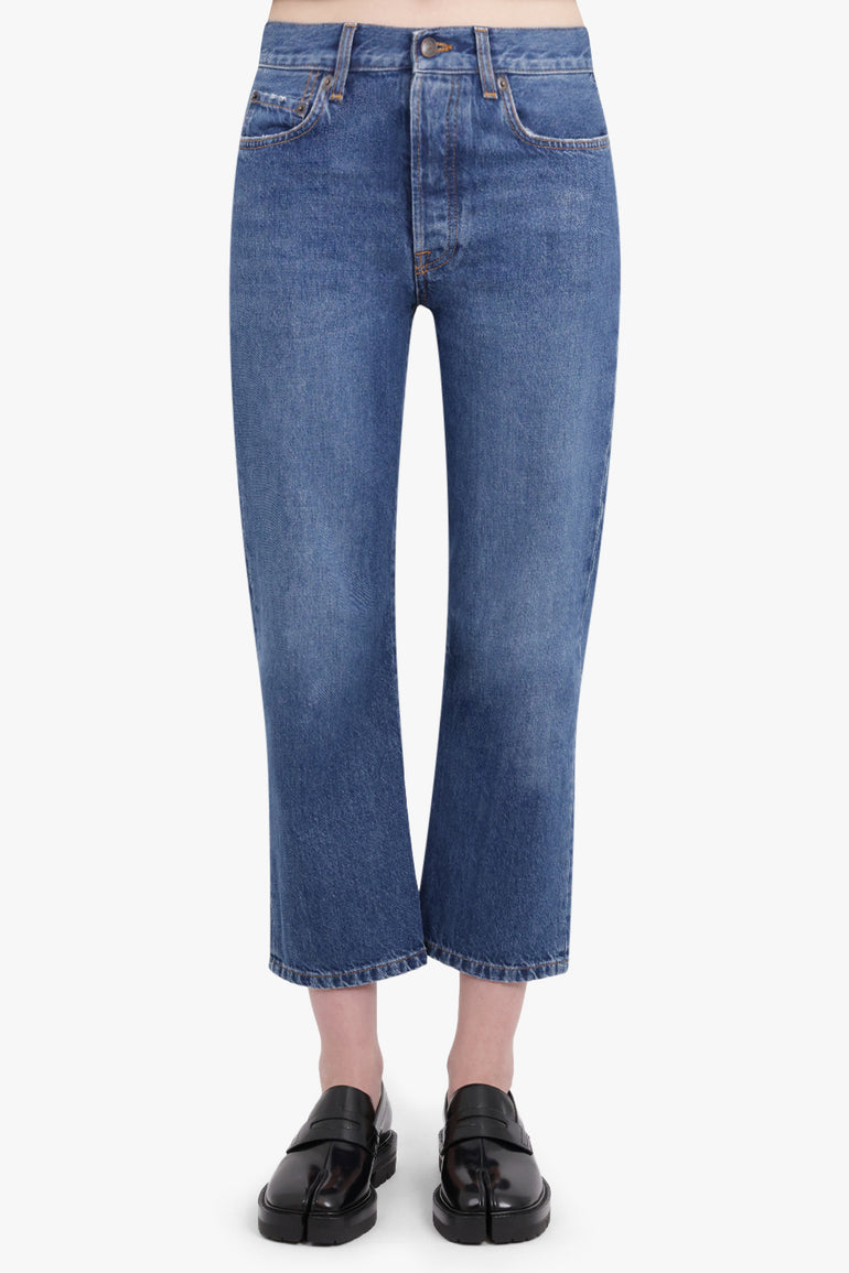 THE ROW RTW Lesley Washed Denim Jeans | Blue