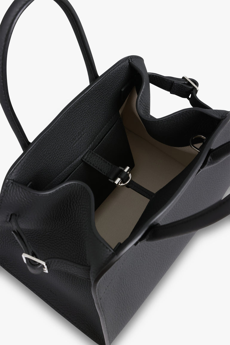 THE ROW BAGS BLACK / BLACK PLD BLPL / ONE SIZE Soft Margaux 10 Bag | Black