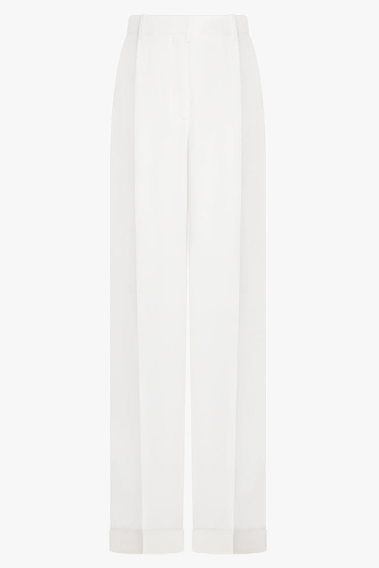 THE ROW RTW Tor Tailored Pant | White