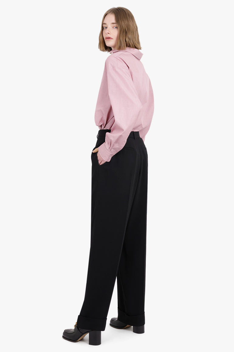 THE ROW RTW Tor Tailored Pant | Black