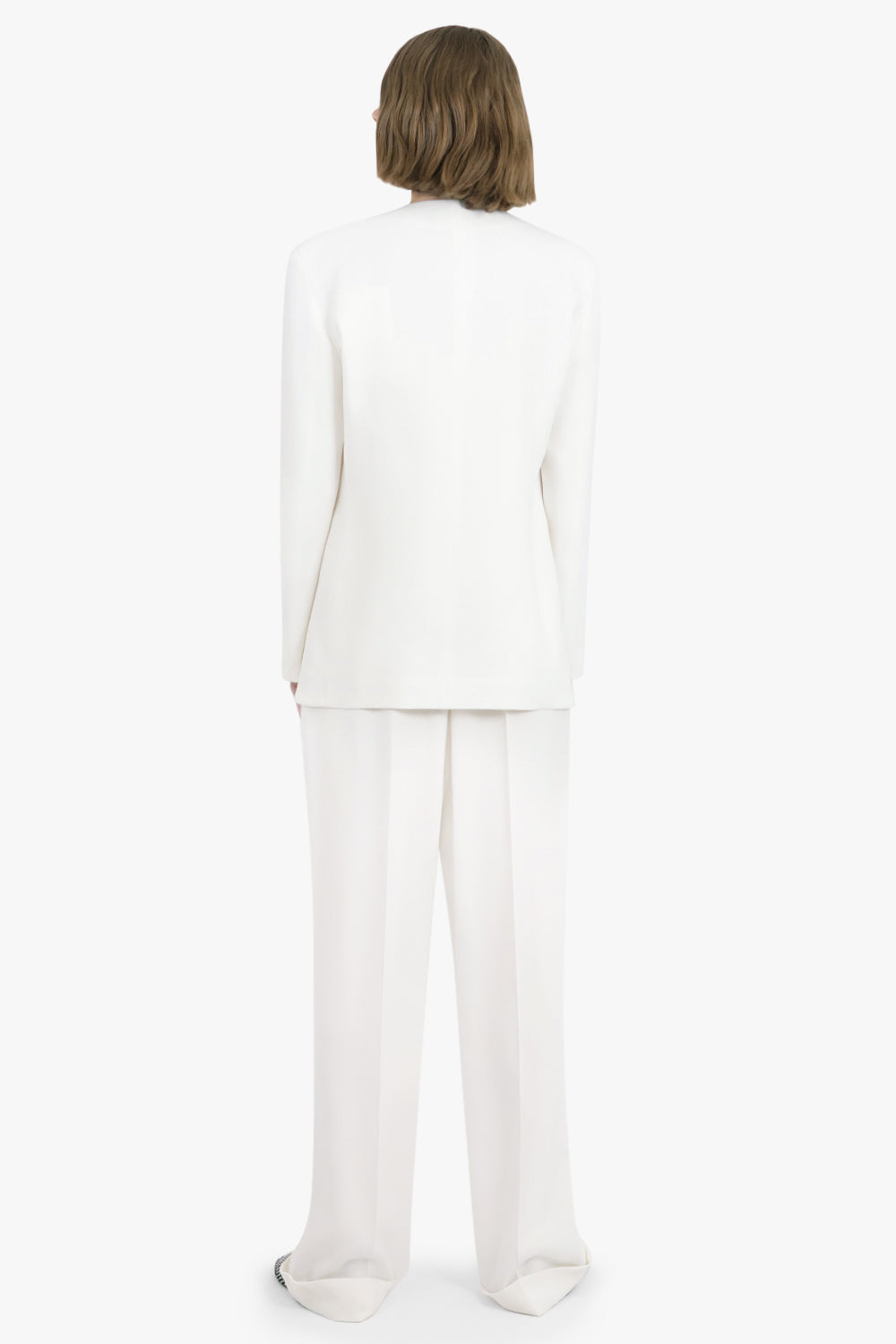 THE ROW RTW Alda Single Breasted Jacket | White