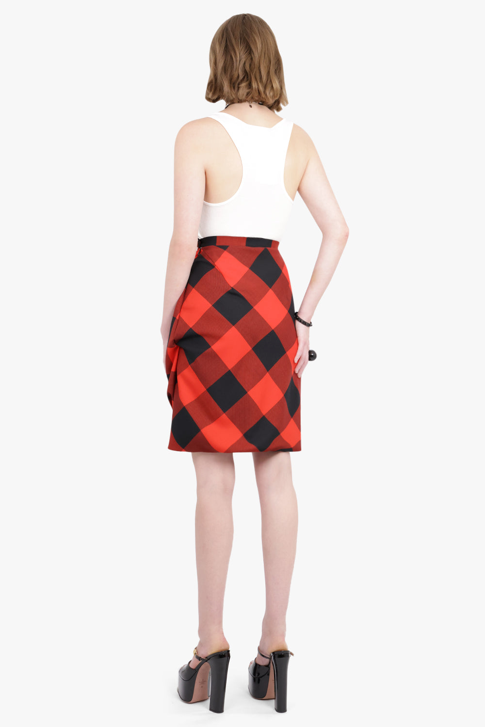 Y/PROJECT RTW Invisible Strap Tank Top | Optic White