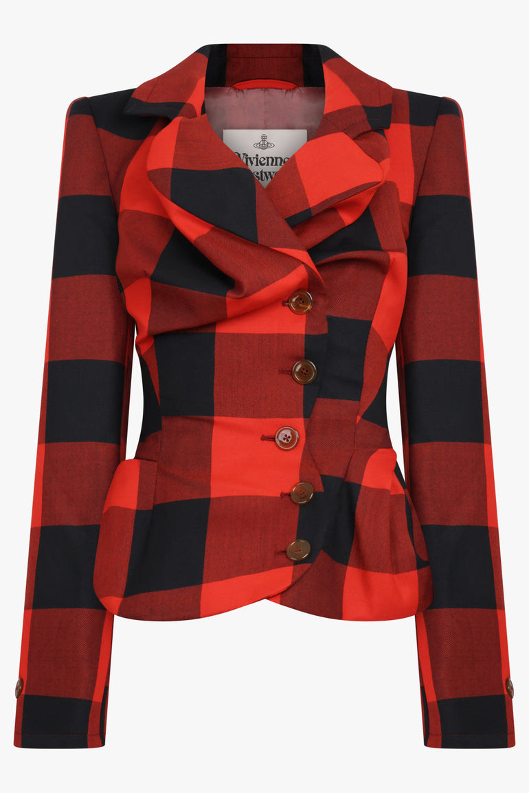VIVIENNE WESTWOOD RTW Drunken Tailored Jacket | Summer Check