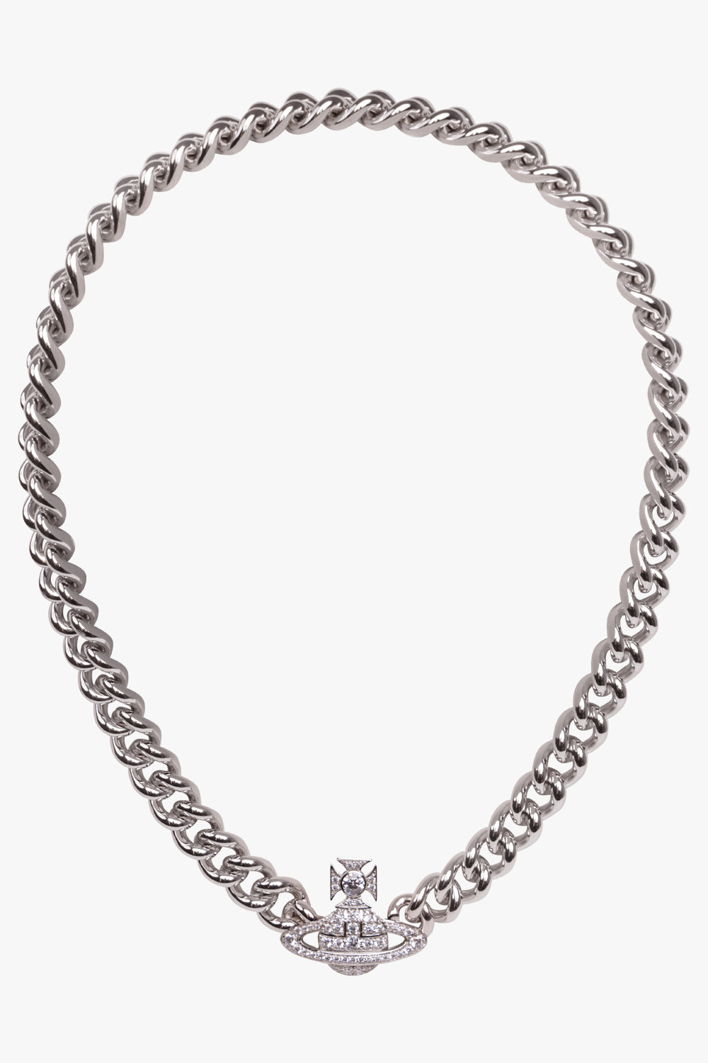 VIVIENNE WESTWOOD JEWELLRY SILVER / SILVER GRAZIELLA SMALL CHOKER | SILVER