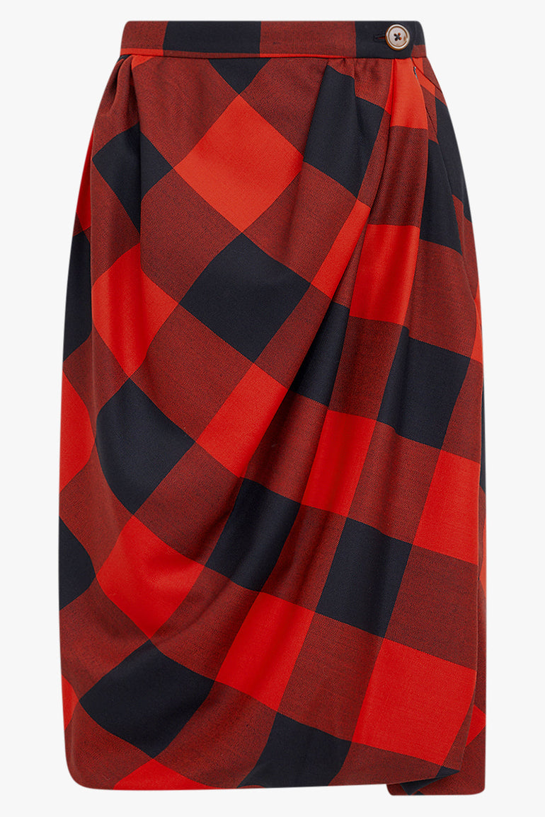 VIVIENNE WESTWOOD RTW Drunken Drape Skirt | Summer Check
