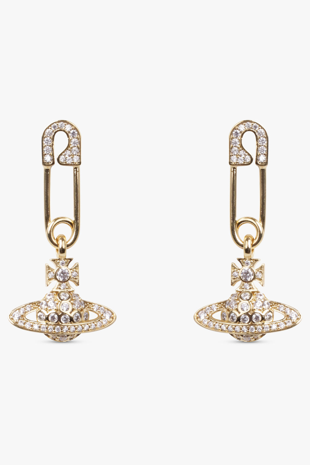 VIVIENNE WESTWOOD JEWELLERY GOLD / Gold Lucrece Earrings | Gold