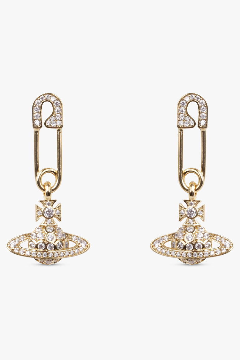 VIVIENNE WESTWOOD JEWELLERY GOLD / Gold Lucrece Earrings | Gold