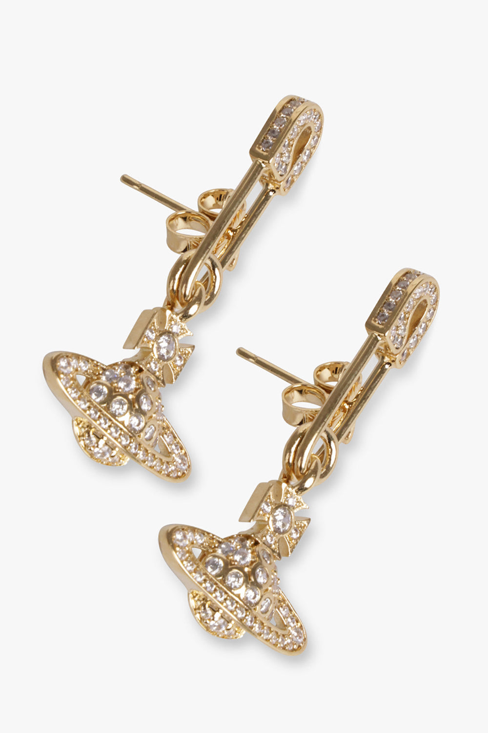 VIVIENNE WESTWOOD JEWELLERY GOLD / Gold Lucrece Earrings | Gold