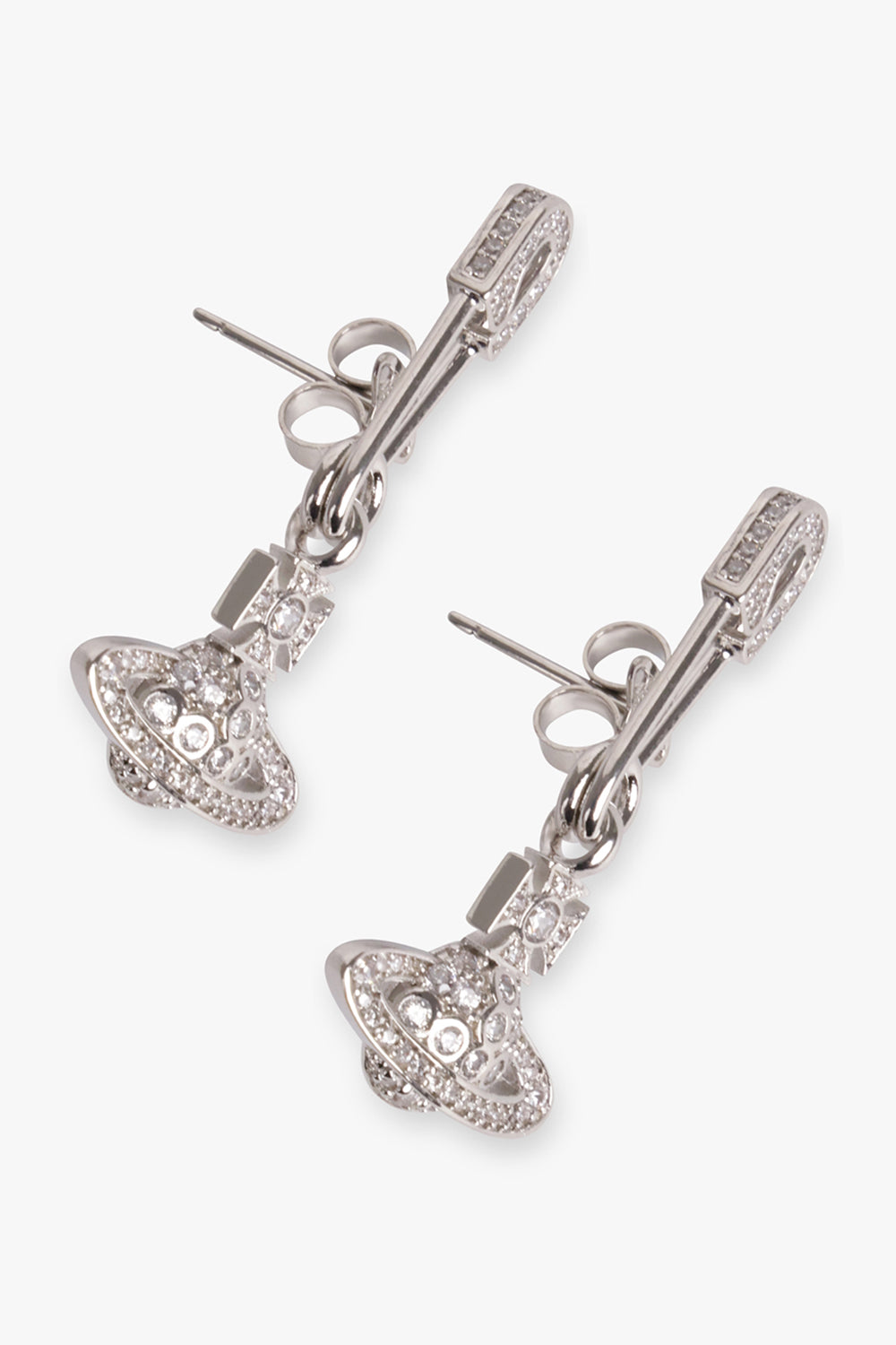 VIVIENNE WESTWOOD JEWELLERY SILVER / Silver Lucrece Earrings | Silver