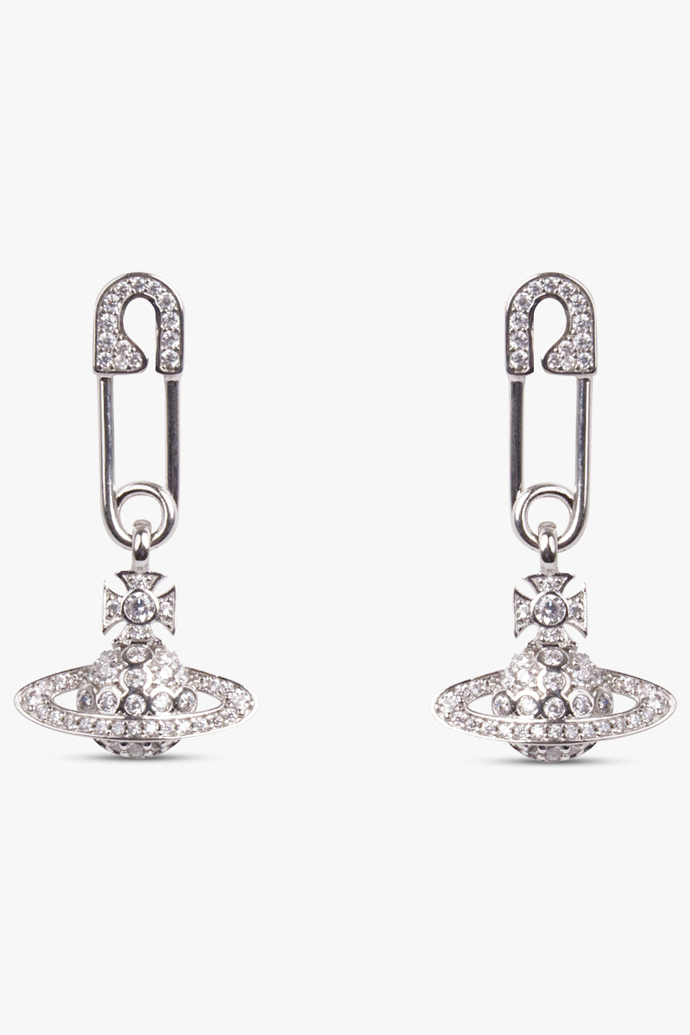 VIVIENNE WESTWOOD JEWELLERY SILVER / Silver Lucrece Earrings | Silver