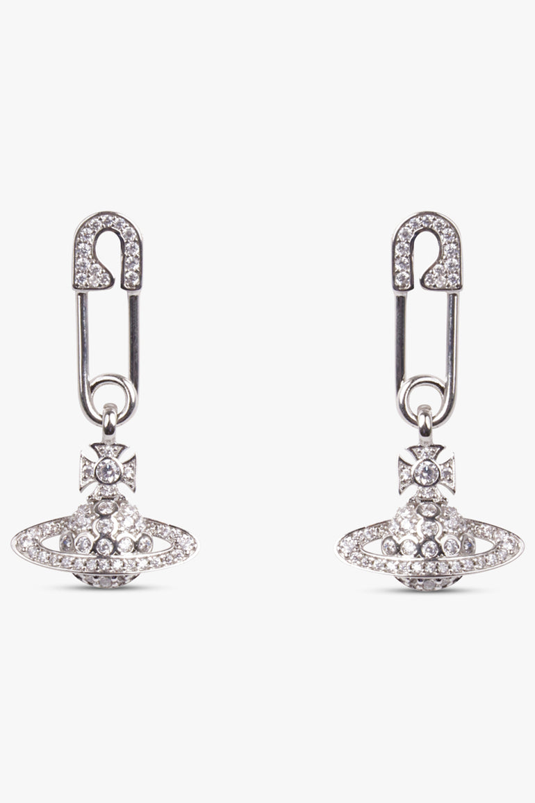 VIVIENNE WESTWOOD JEWELLERY SILVER / Silver Lucrece Earrings | Silver