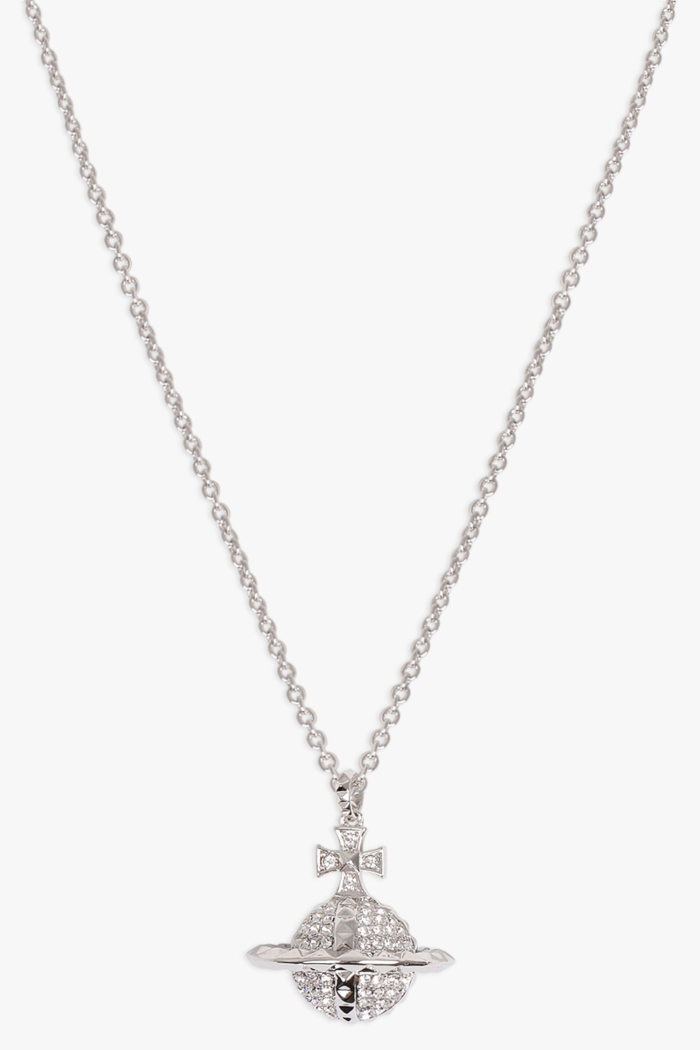 VIVIENNE WESTWOOD JEWELLRY SILVER / SILVER MAYFAIR LARGE ORB PENDANT | SILVER