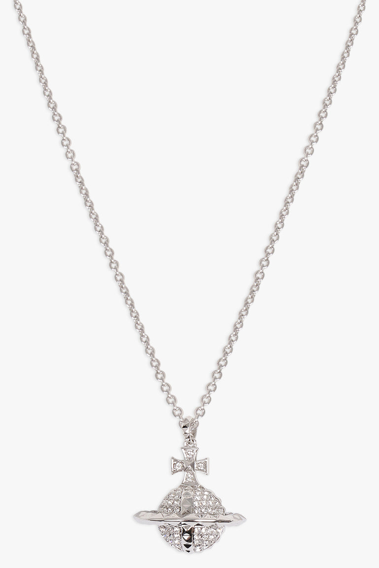 VIVIENNE WESTWOOD JEWELLRY SILVER / SILVER MAYFAIR LARGE ORB PENDANT | SILVER