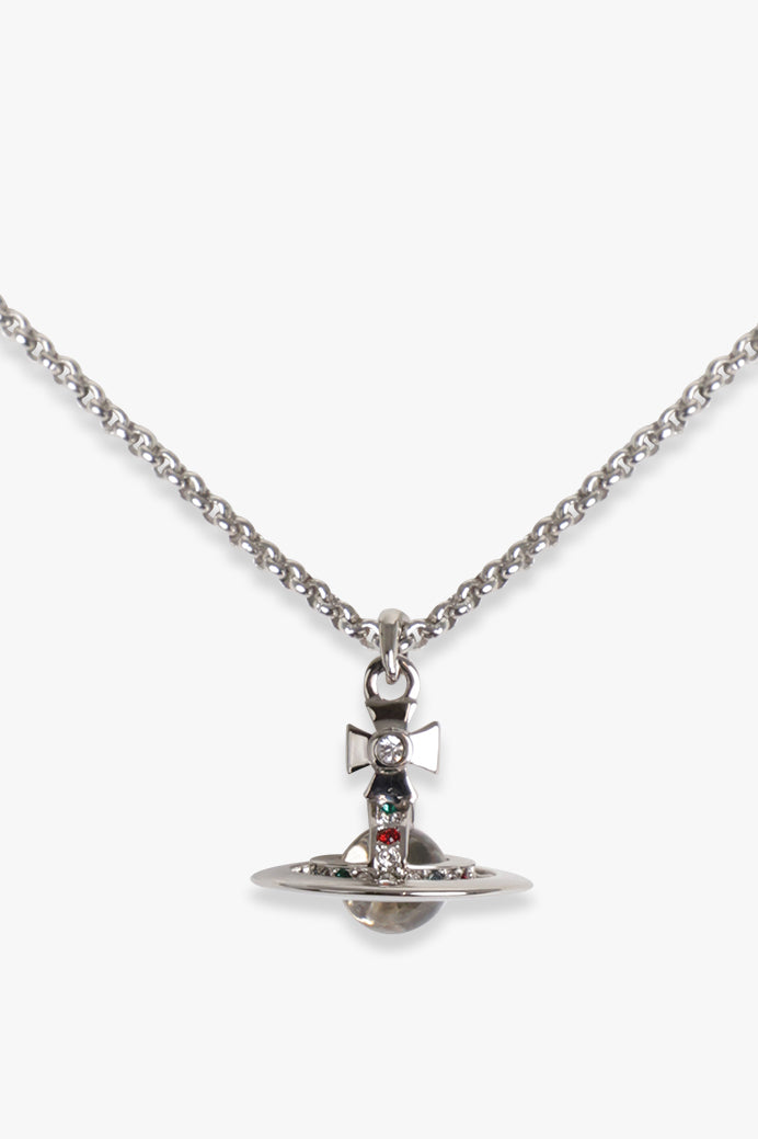 VIVIENNE WESTWOOD JEWELLERY SILVER / Silver New Petite Orb Pendant | Silver