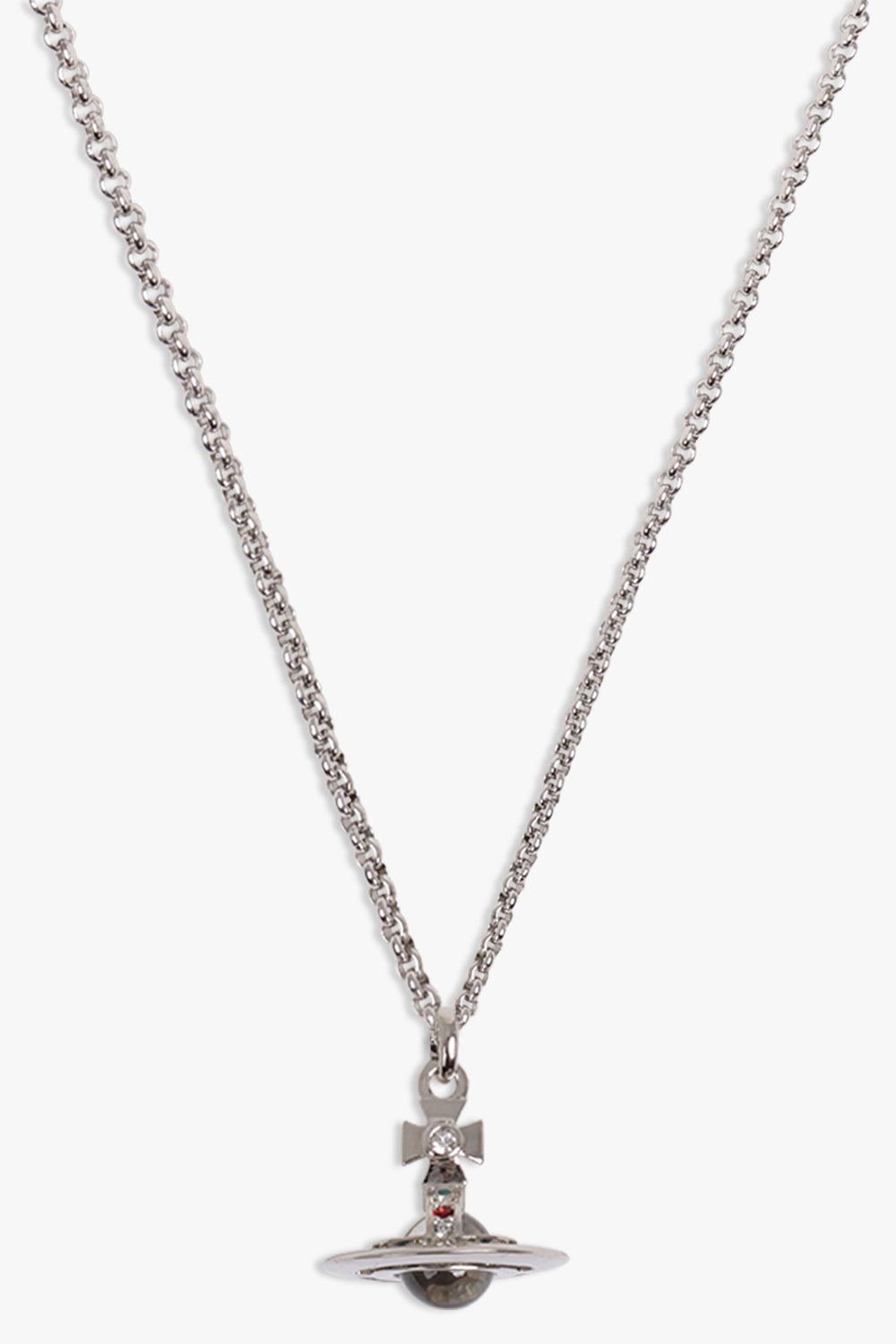 VIVIENNE WESTWOOD JEWELLERY SILVER / Silver New Petite Orb Pendant | Silver