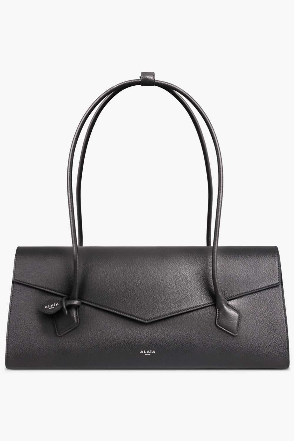 ALAIA BAGS BLACK / Black Le Teckel Flap Bag | Black