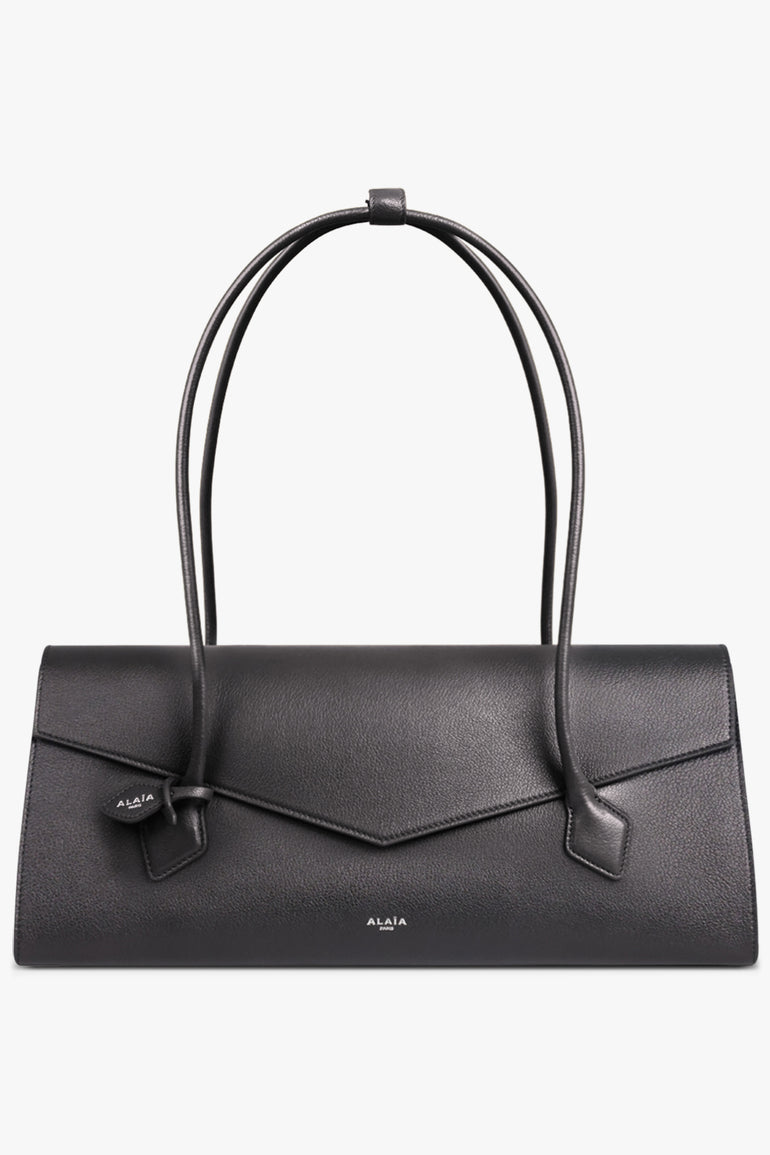 ALAIA BAGS BLACK / Black Le Teckel Flap Bag | Black