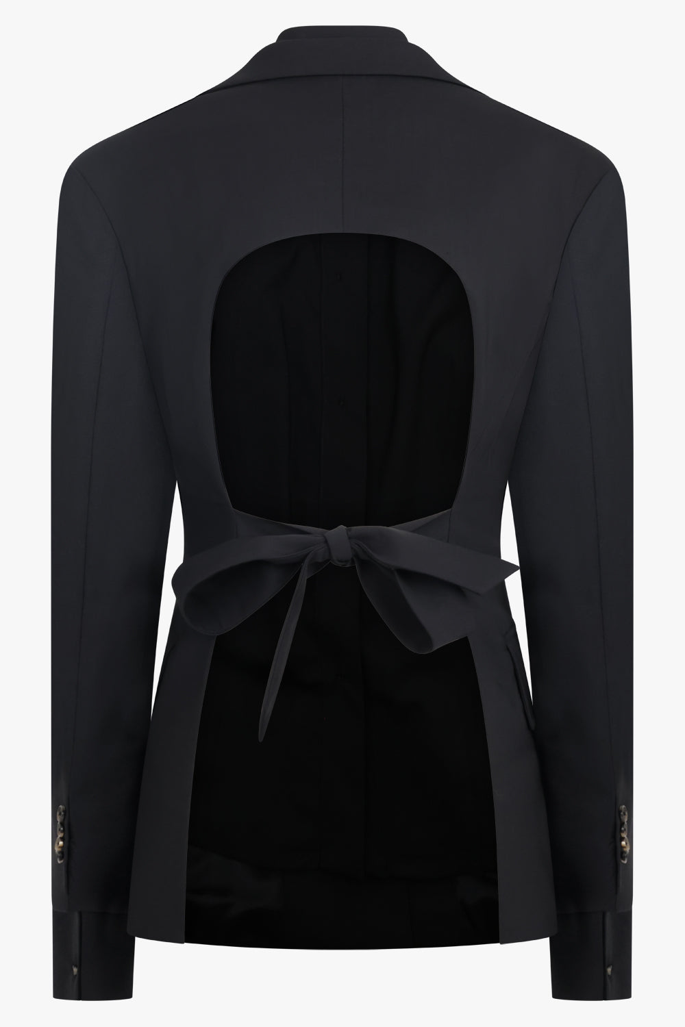 AWAKE MODE RTW 3 In 1 Structured Shoulder Single Breasted Jacket | Black