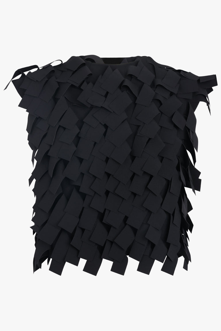 AWAKE MODE RTW Multi Rectangle Floating S/S Top | Black