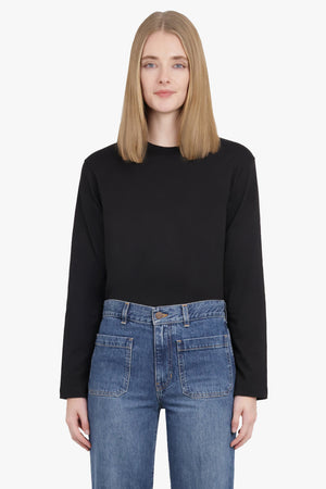 COMME DES GARCONS SHIRT RTW Live Free' L/S T-Shirt | Black