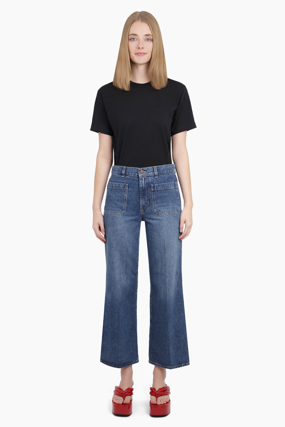 COMME DES GARCONS SHIRT RTW Live Free' S/S T-Shirt | Black