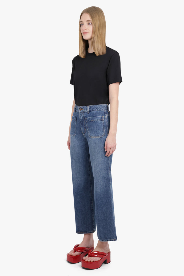 COMME DES GARCONS SHIRT RTW Live Free' S/S T-Shirt | Black