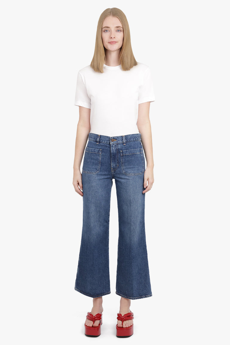 COMME DES GARCONS SHIRT RTW Live Free' S/S T-Shirt | White