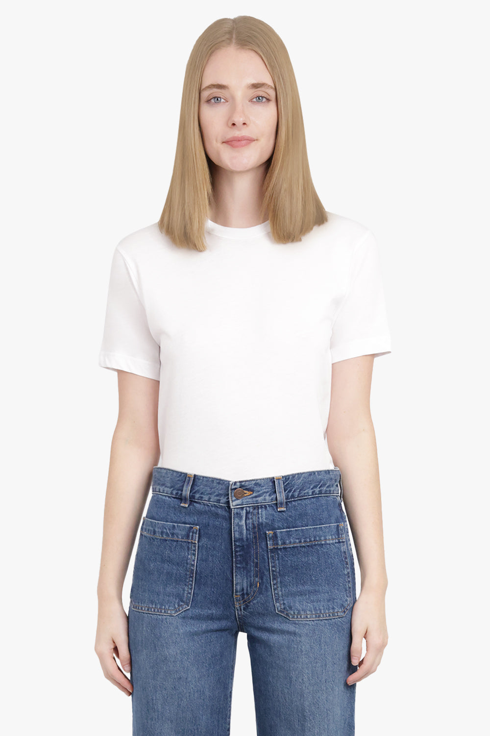 COMME DES GARCONS SHIRT RTW Live Free' S/S T-Shirt | White