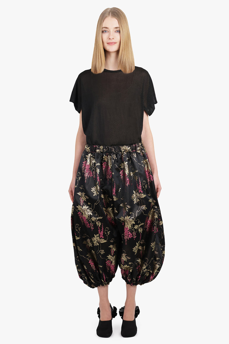 JUNYA WATANABE RTW Glitter S/S Relaxed Top | Black