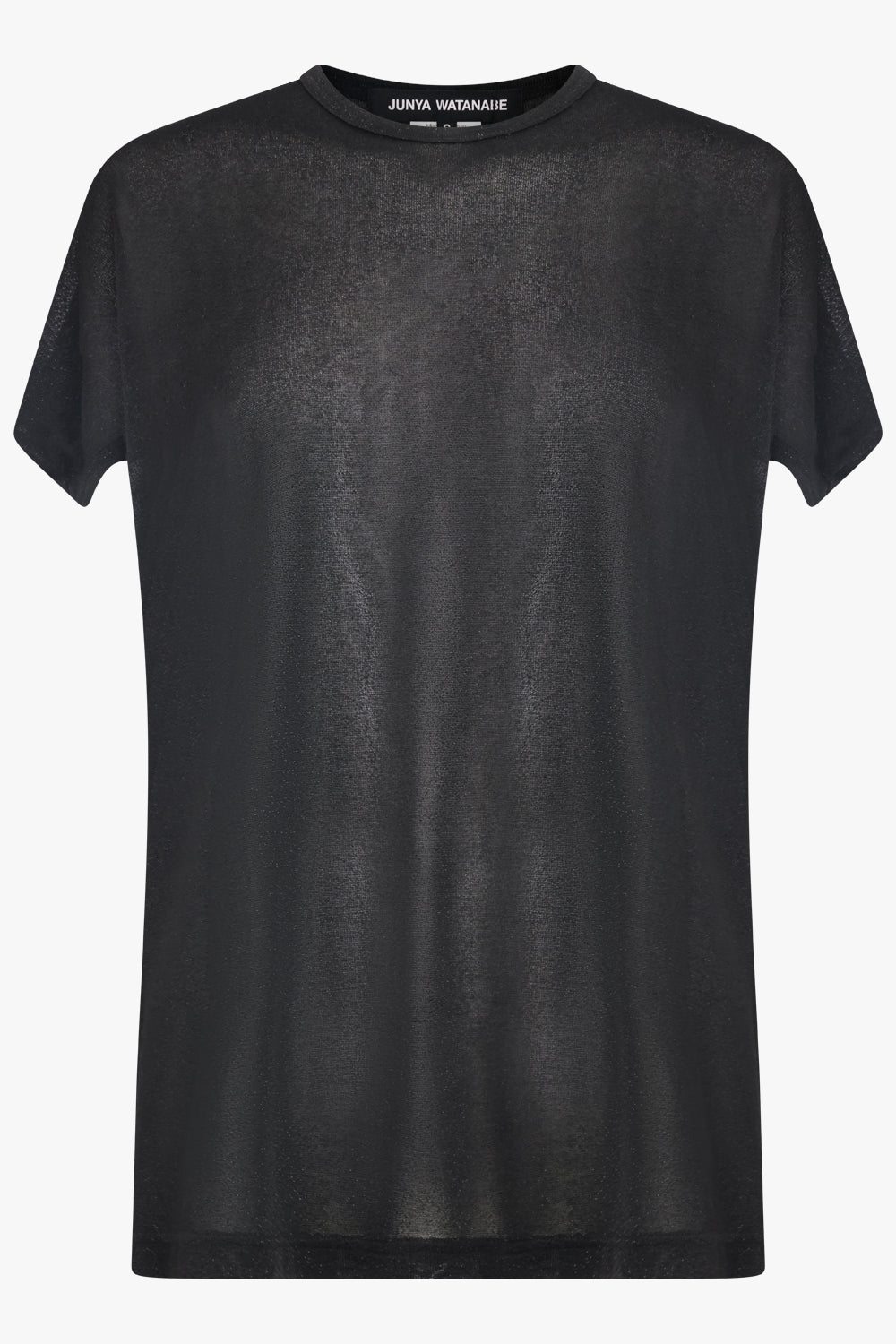 JUNYA WATANABE RTW Glitter S/S Relaxed Top | Black
