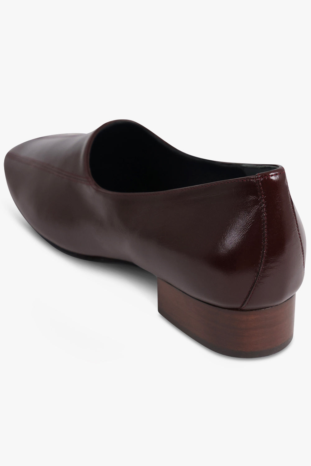 PHOEBE PHILO SHOES Club Closed Flat Slipper | Oxblood