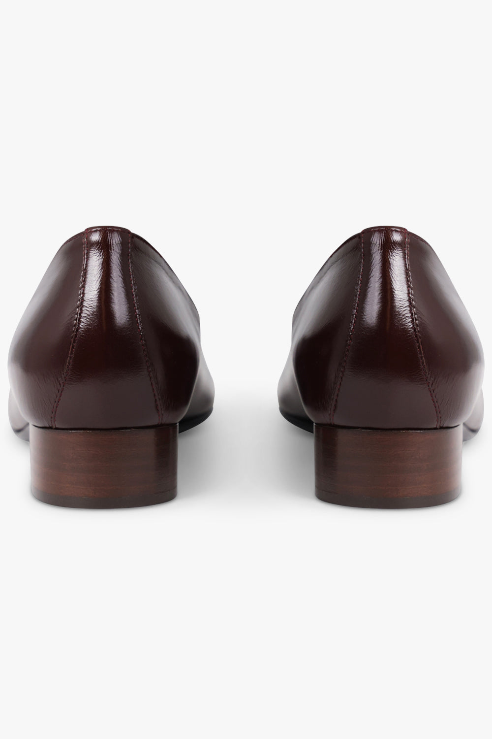 PHOEBE PHILO SHOES Club Closed Flat Slipper | Oxblood