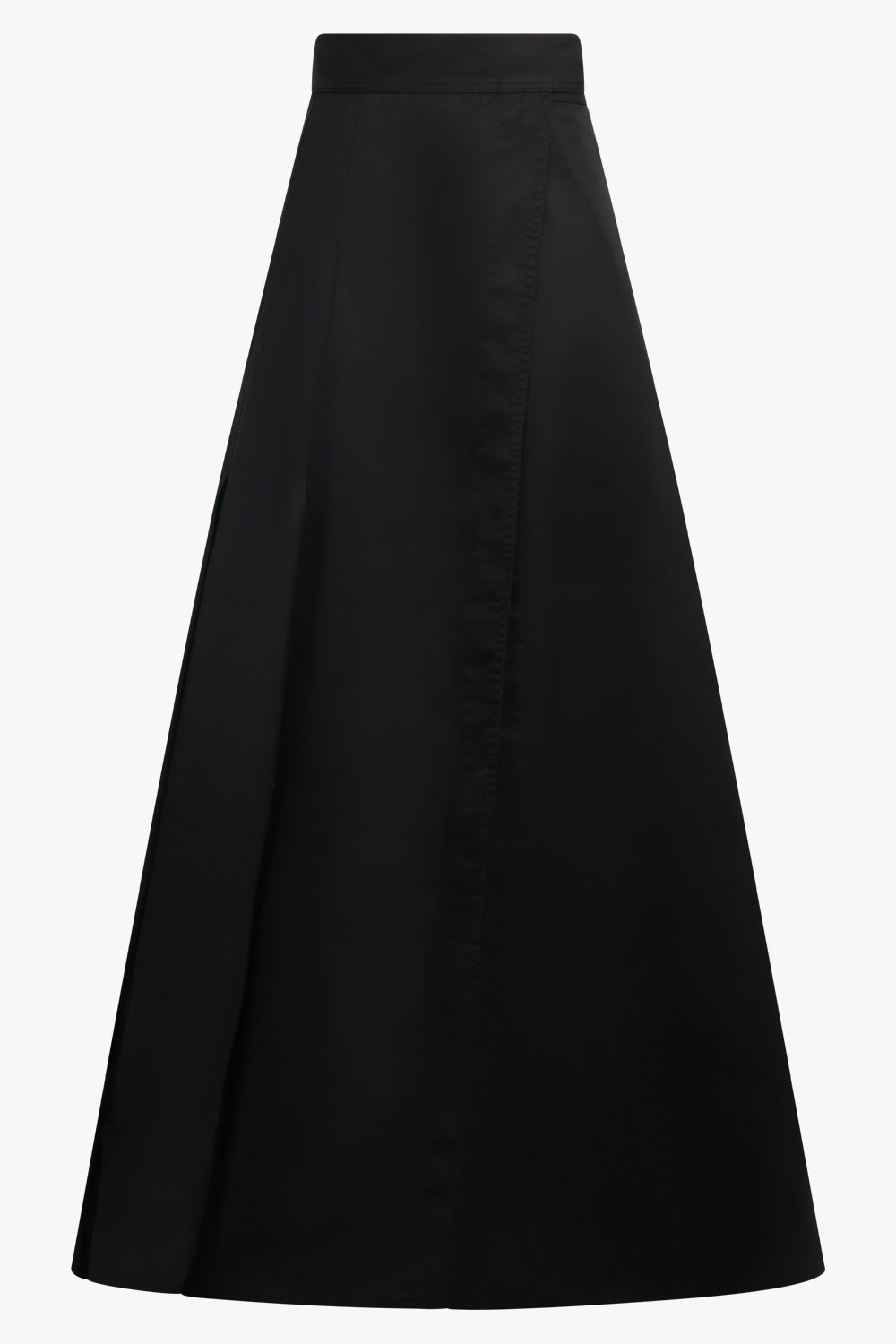 PHOEBE PHILO RTW Wrap Pleated Maxi Skirt | Black