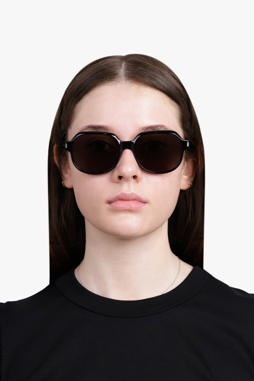 SAINT LAURENT 496 SUNGLASSES BLACK NEW SEASON PARLOUR X SYDNEY