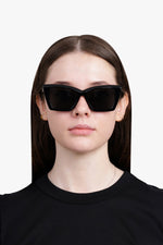 SAINT LAURENT SL 657 Black Cat-Eye Sunglasses SL 657 cat-eye sunglasses in black - Saint Laurent | Mytheresa main image 3