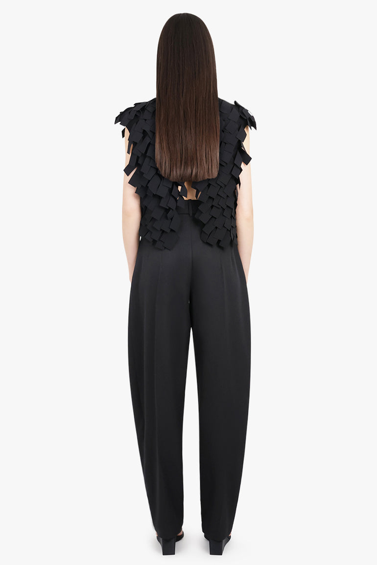 AWAKE MODE RTW Multi Rectangle Floating S/S Top | Black