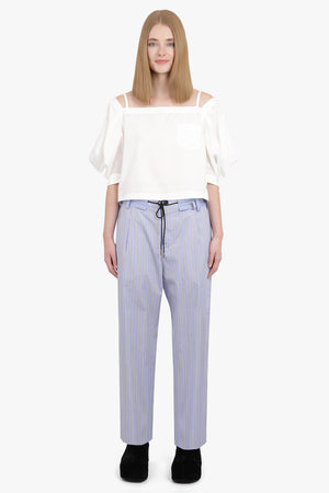 SACAI RTW THOMAS MASON JOGGER PANT | LIGHT BLUE STRIPE