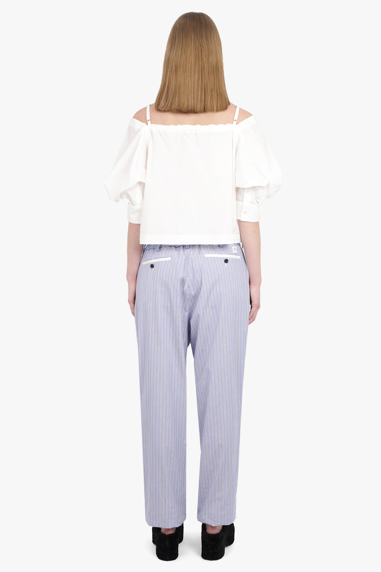 SACAI RTW THOMAS MASON JOGGER PANT | LIGHT BLUE STRIPE