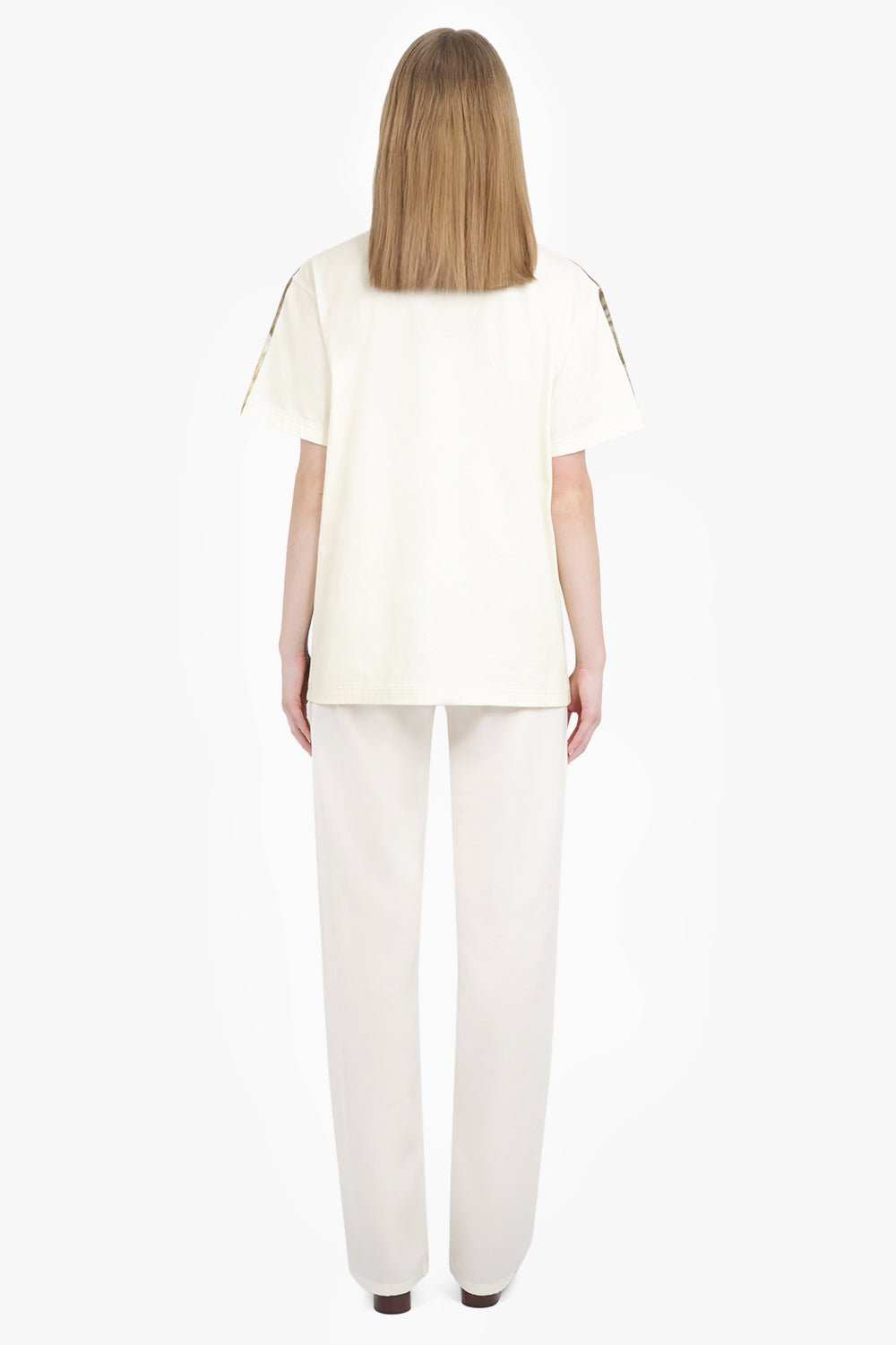 PHOEBE PHILO RTW Sequin Print Logo S/S T-Shirt | Multi