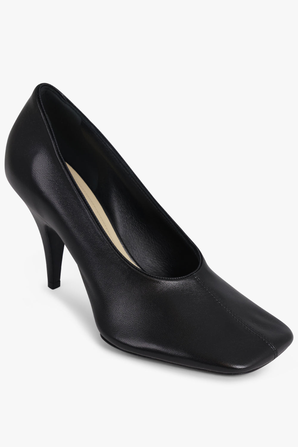 PHOEBE PHILO SHOES Soft Closed Square Toe 90mm Pump | Black