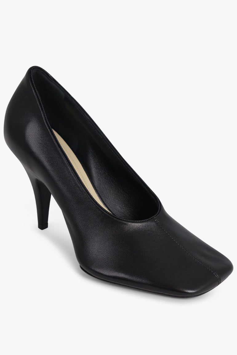 PHOEBE PHILO SHOES Soft Closed Square Toe 90mm Pump | Black