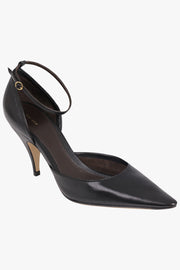 THE ROW SHOES Liisa D'Orsay 70mm Slingback Pump | Black