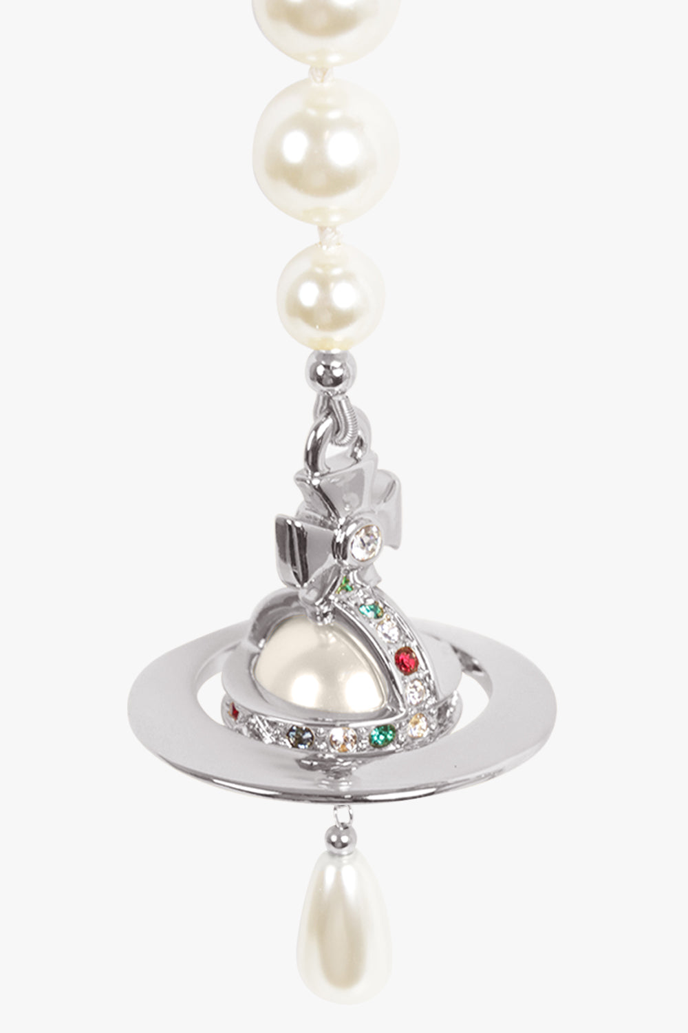 Broken Pearl Earrings | White/Silver – Parlour X
