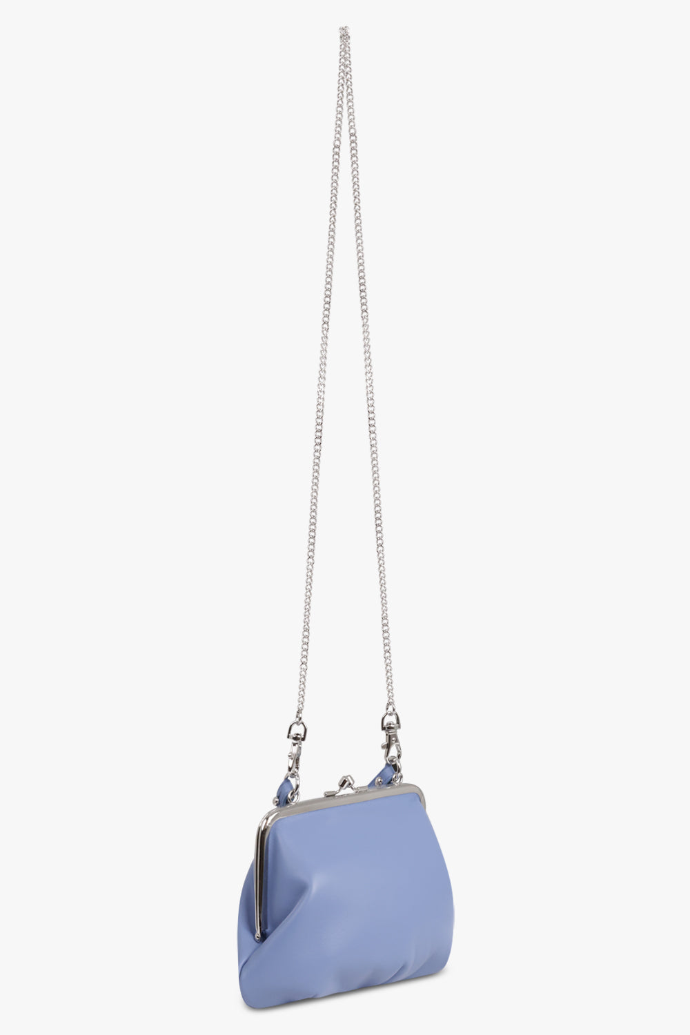 VIVIENNE WESTWOOD BAGS BLUE / Blue Granny Frame Embossed Orb Purse | Blue