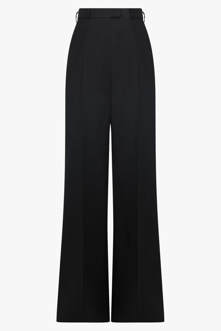 VIKTOR & ROLF RTW Extra High Waisted Straight Leg Pant | Black