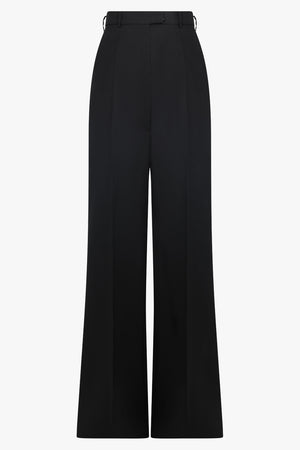 VIKTOR & ROLF RTW Extra High Waisted Straight Leg Pant | Black